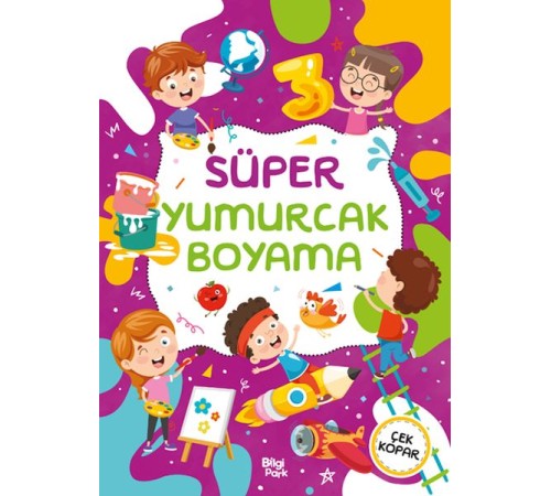 Süper Yumurcak Boyama Kitabı Süper Yumurcak Boyama Kitabı