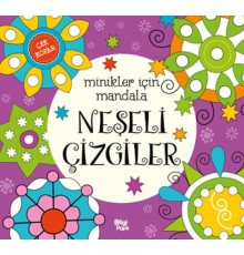 Minikler İçin Mandala - Neşeli Çizgiler