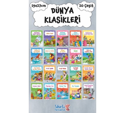 Dünya Klasikleri 20 Çeşit Takım