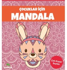 Çocuklar İçin Mandala - Pembe