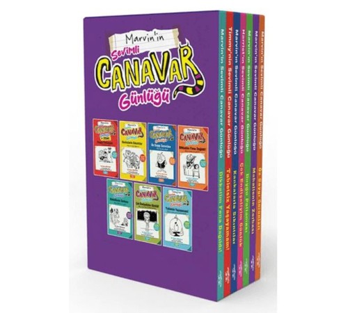Sevimli Canavar Günlüğü (7 Kitap Takım)