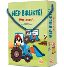 Hep Birlikte - Okul İnşaatı (Kitap ve Oyun Seti)
