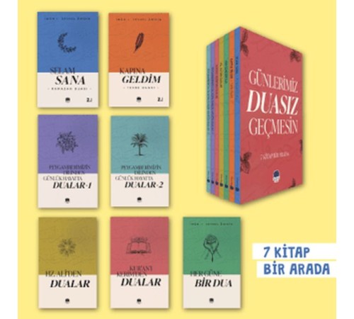 Günlerimiz Duasız Geçmesin Seti (7 Kitap)