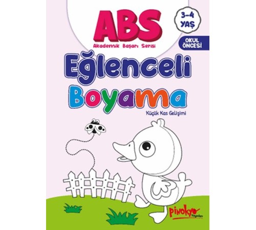 ABS 3-4 Yaş Eğlenceli Boyama ABS 3-4 Yaş Eğlenceli Boyama