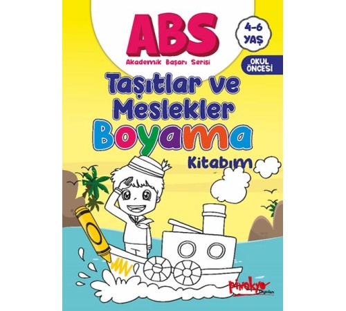 ABS 4-6 Yaş Taşıtlar ve Meslekler Kitabım