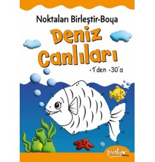 Noktaları Birleştir-Boya Deniz Canlıları-1’den 30’a