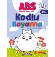ABS 3-4 Yaş Kodlu Boyama