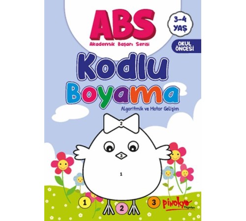 ABS 3-4 Yaş Kodlu Boyama ABS 3-4 Yaş Kodlu Boyama