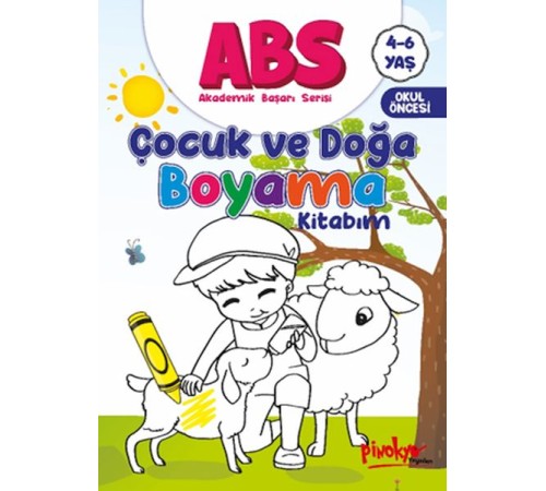 ABS 4-6 Yaş Çocuk ve Doğa Boyama Kitabım