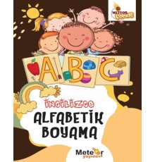 İngilizce Alfabetik Boyama Kitabı