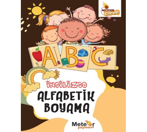 İngilizce Alfabetik Boyama Kitabı