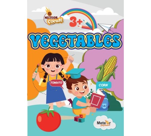 Vegetables (Sebzeler) Türkçe – İngilizce Boyama Kitabı Vegetables (Sebzeler) Türkçe – İngilizce Boyama Kitabı