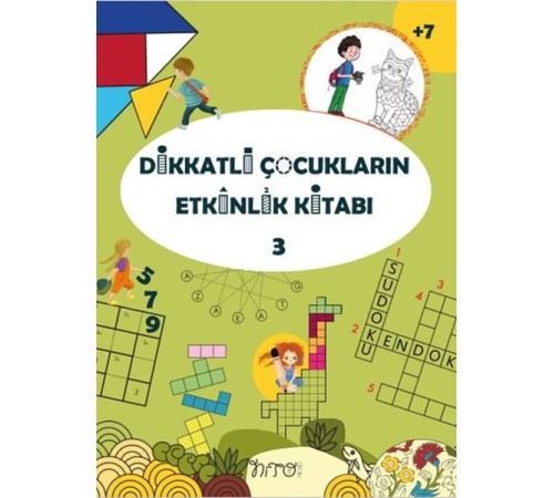 Dikkatli Çocukların Etkinlik Kitabı 3 Dikkatli Çocukların Etkinlik Kitabı 3