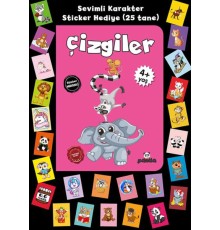 Stickerlı 4+ Yaş Çizgiler
