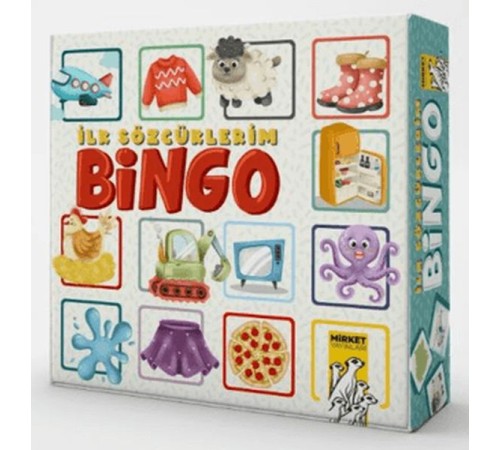İlk Sözcüklerim Bingo