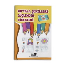 Kopyala Şekilleri Güçlendir Dikkatini 5-7 Yaş