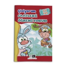 Çiziyorum Saatleri Öğreniyorum 3-5 yaş