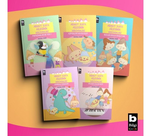 Armut Kafa Ailesinin Serüvenleri Seti (5 Kitap takım)
