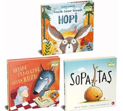 Dostluk Kitapları Set - Organik Kitap (3 Kitap Takım)