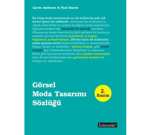 Görsel Moda Tasarımı Sözlüğü