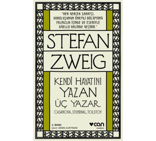 Kendi Hayatını Yazan Üç Yazar Kendi Hayatını Yazan Üç Yazar