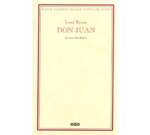 Don Juan (Ciltli)