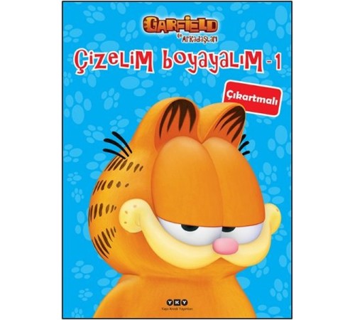 Çizelim Boyayalım 1 - Garfield ile Arkadaşları (Çıkartmalı) Çizelim Boyayalım 1 - Garfield ile Arkadaşları (Çıkartmalı)