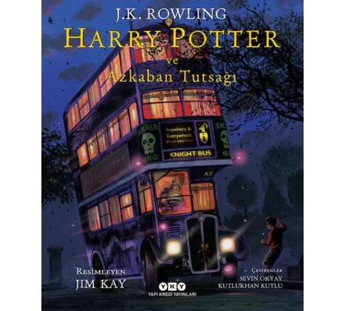 Harry Potter ve Azkaban Tutsağı 3 - (Resimli Özel Baskı - Ciltli)