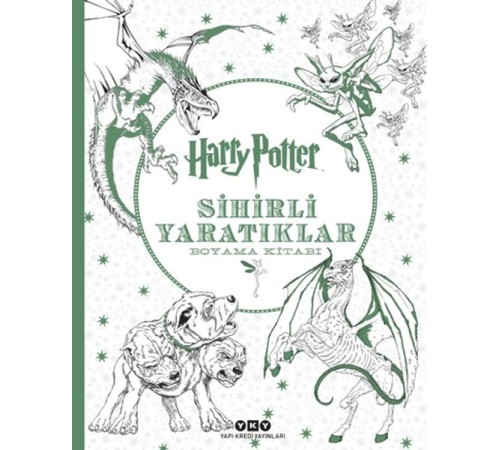 Harry Potter Sihirli Yaratıklar Boyama Kitabı