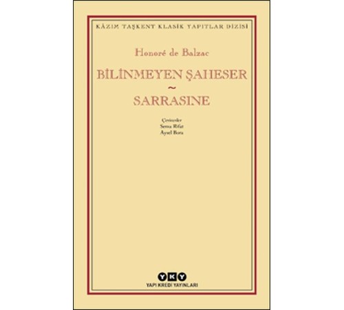 Bilinmeyen Şaheser - Sarrasine Bilinmeyen Şaheser - Sarrasine