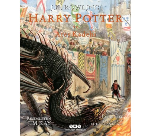 Harry Potter ve Ateş Kadehi 4 (Resimli Özel Baskı)