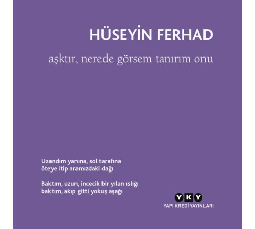 Aşktır, Nerede Görsem Tanırım Onu Aşktır, Nerede Görsem Tanırım Onu