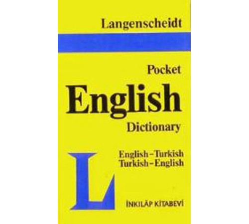 Pocket English Dictionary / İngilizce-Türkçe Türkçe-İngilizce Pocket English Dictionary / İngilizce-Türkçe Türkçe-İngilizce