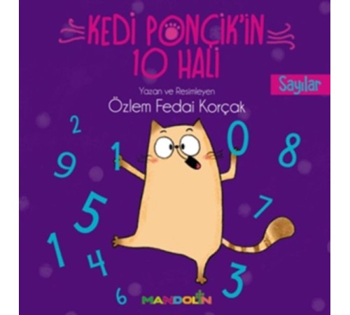 Kedi Ponçik'in 10 Hali - Sayılar Kedi Ponçik'in 10 Hali - Sayılar
