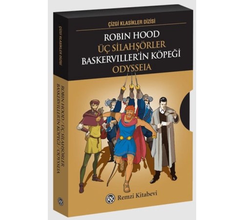 Çizgi Klasikler Dizisi (4 Kitap Kutulu)