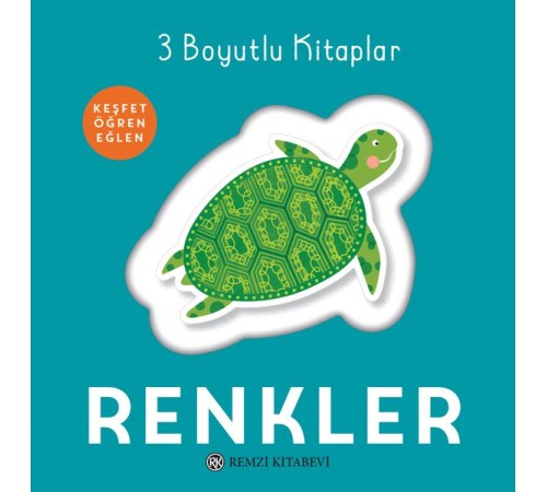 Renkler - 3 Boyutlu Kitaplar