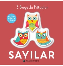 Sayılar - 3 Boyutlu Kitaplar