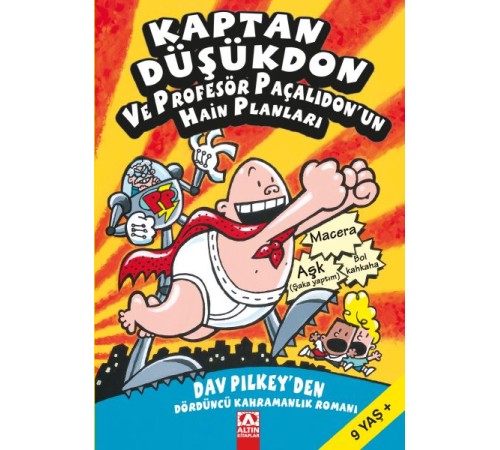 Kaptan Düşükdon ve Profesör Paçalıdonun Hain Planları 4 Kaptan Düşükdon ve Profesör Paçalıdonun Hain Planları 4