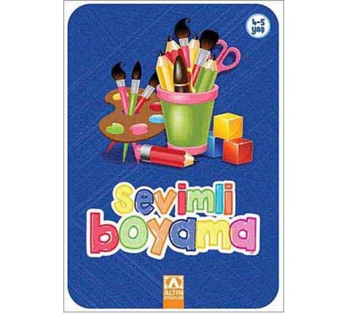 Sevimli Boyama - Lacivert