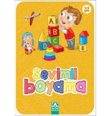 Sevimli Boyama - Sarı