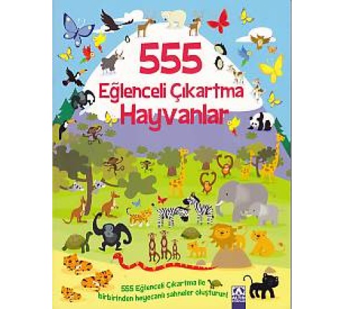 555 Eğlenceli Çıkartma - Hayvanlar