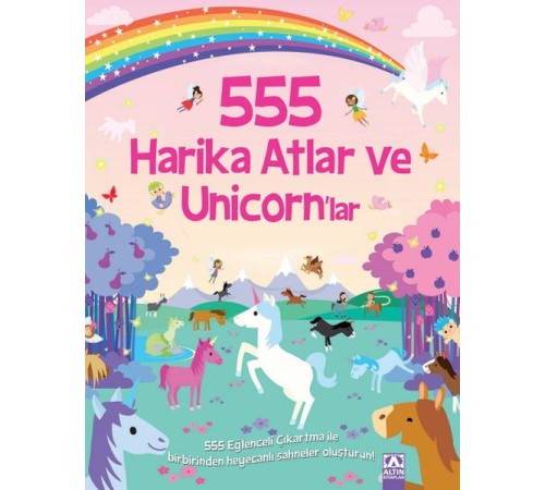 555 Eğlenceli Çıkartma - Harika Atlar ve Unicorn’lar 555 Eğlenceli Çıkartma - Harika Atlar ve Unicorn’lar
