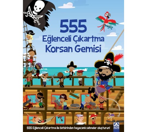 555 Eğlenceli Çıkartma Korsan Gemisi 555 Eğlenceli Çıkartma Korsan Gemisi