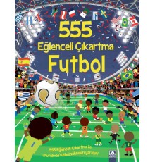 555 Eğlenceli Çıkartma Futbol