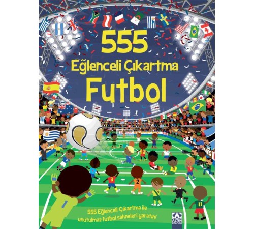555 Eğlenceli Çıkartma Futbol