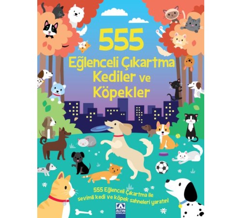 555 Eğlenceli Çıkartma Kediler Ve Köpekler