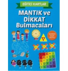 Eğitici Kartlar Mantık ve Dikkat Bulmacaları