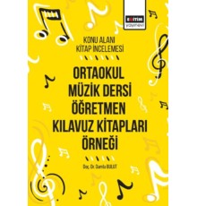 Ortaokul Müzik Dersi Öğretmen Klavuz Kitapları Örneği