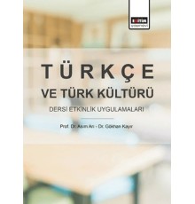 Türkçe ve Türk Kültürü Dersi Etkinlik Uygulamaları