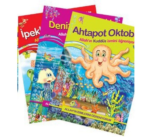 Allahın İsimlerini Öğreniyorum (10 Kitap Takım)